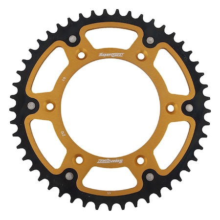 New  - Gold Stealth Sprocket For 49T, Chain Size 520,